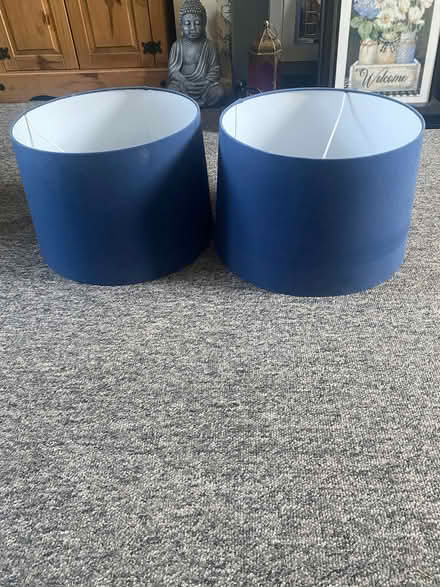 Photo of free 2 large dark blue shades (Southdown) #1