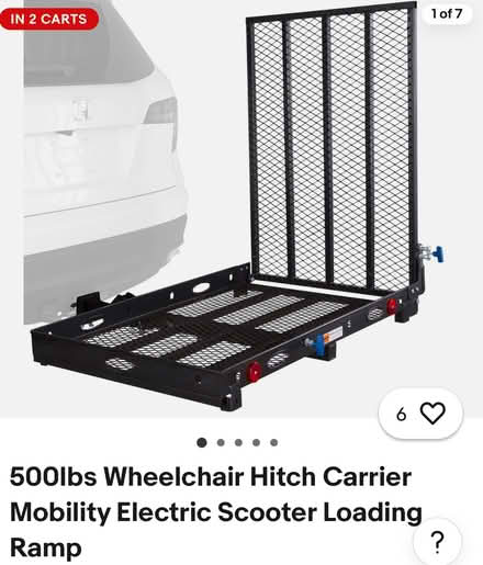 Photo of wheelchair hitch (Alexandria avirginia) #1