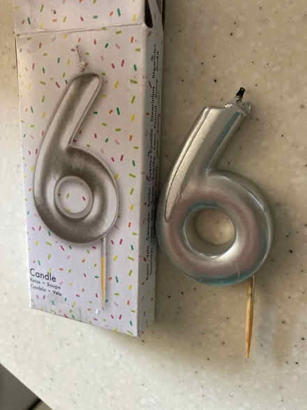 Photo of free 6 candle silver (Eltham, SE9) #1