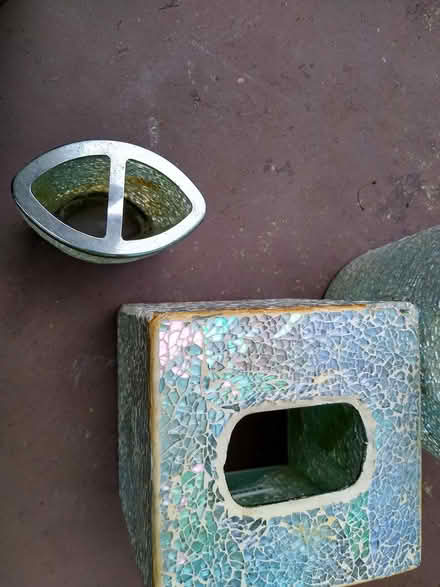 Photo of free glass mosaic bathroom set (near Forest Glen Metro) #2
