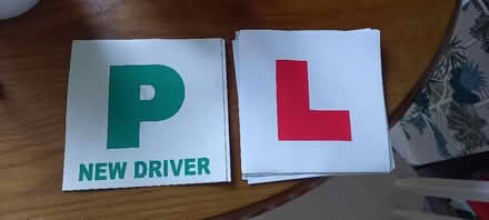 Photo of free Magnetic L plates and P plates (Harrogate HG2) #1