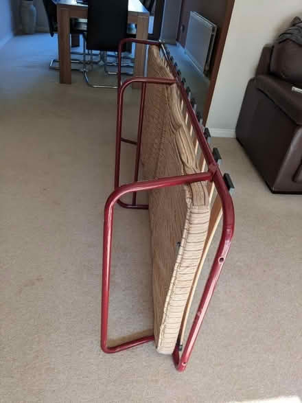 Photo of free Foldaway small single bed (Leybourne) #3