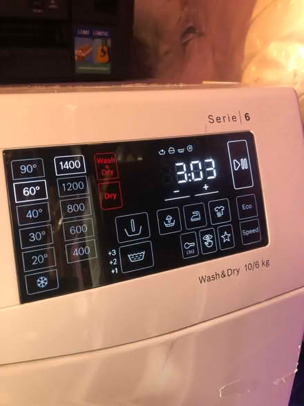 Photo of free Bosch washer/dryer machine (Fulham/Hammersmith border:W6) #4