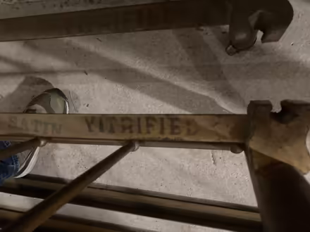 Photo of free antique brass bed frame (Morningside EH10) #1