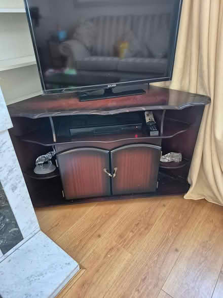 Photo of free TV corner unit (Perrystown Dub 12) #1