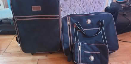 Photo of free Suitcase, matching bag and toilet bag (Glenburn PA2) #1