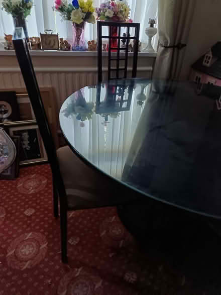 Photo of free Dining table with 4 dining chairs (Houghton-le-Spring DH5) #1