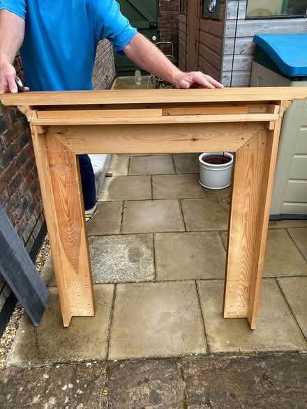 Photo of free Fireplace and mantelpiece (Stanpit, Mudeford) #1