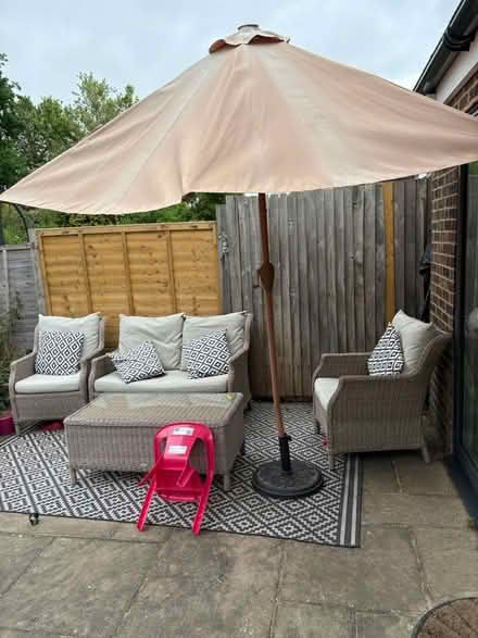 Photo of free Parasol and base (Broadbridge Heath) #1