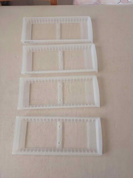 Photo of free CD/DVD case boxes (2) and open CD Racks (4) (Eastfield NE23) #1