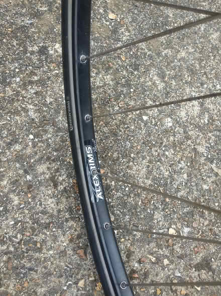 Photo of free Road Bike Wheel - 700C Alex Rims, Shimano 105 hub (Hollingbury BN1) #2
