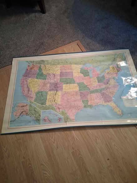 Photo of free map os USA (northwest westland.) #1