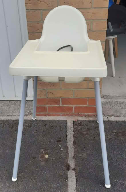 Photo of free Ikea high chair with tray for kids (Longbrnton NT NE12) #1