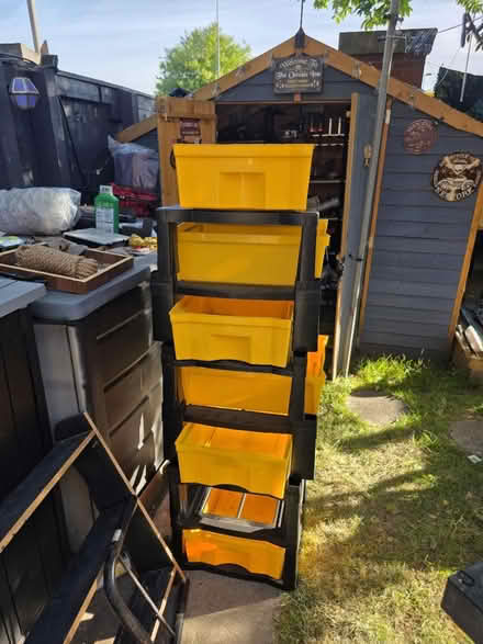 Photo of free Tall plastic Stacking unit (L4) #1