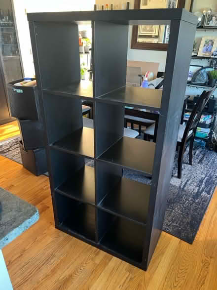 Photo of free Ikea KALLAX shelf unit BLACK (Meridian Hill park) #1