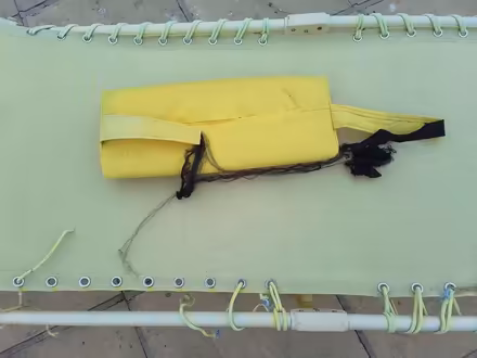 Photo of free 2 metal framed folding sun loungers (Epworth DN9) #3