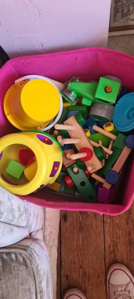 Photo of free Box of nursery toys (ME1) #1