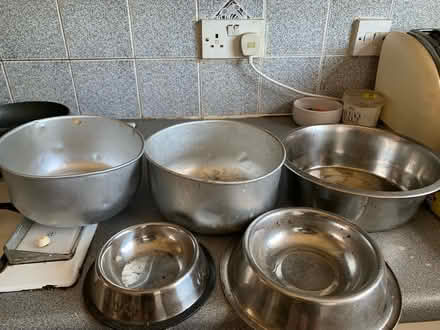 Photo of free Dog bowls (SK3 Edgeley) #1