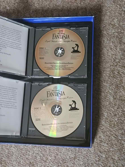 Photo of free Walt Disney. Fantasia 'Masterpiece collection' VHS + CD (Clevedon BS21) #2