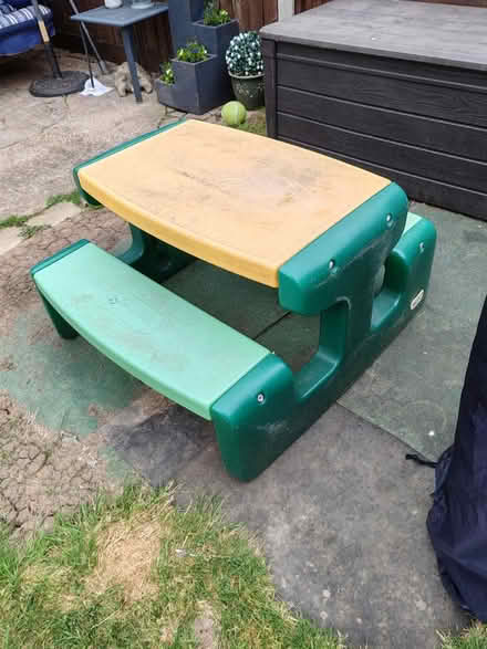 Photo of free Little trikes picnic table (RG2) #1