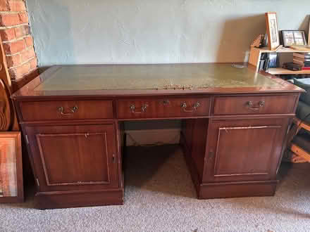 Photo of free Pedestal desk (Hough on the Hill) #1