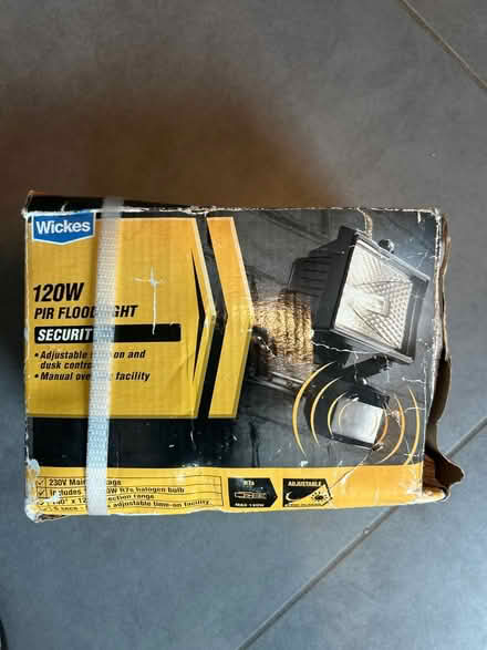 Photo of free 120W PIR floodlight (Waterbeach) #1