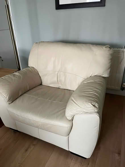 Photo of free Sofa and armchair (Port of Rosyth KY11) #2