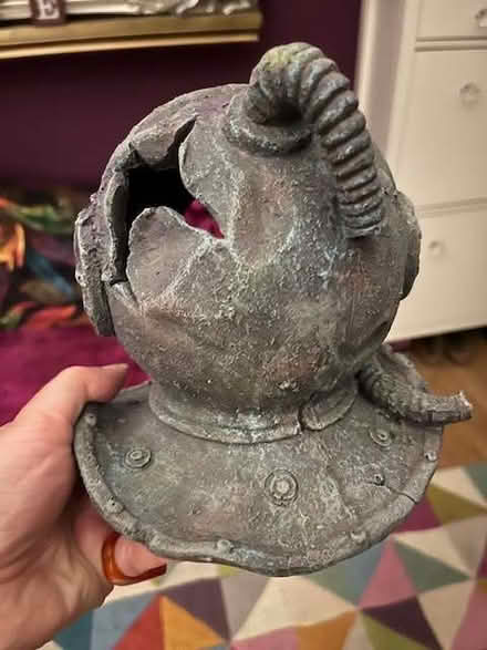 Photo of free Resin divers helmet for fish tank (Cambridge GL2) #3