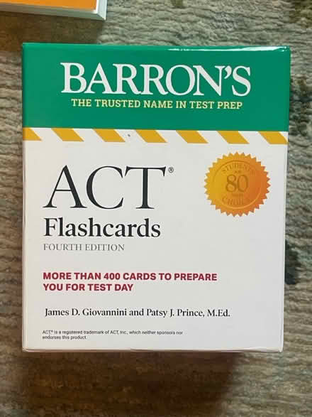 Photo of free ACT flashcards (Harlem) #1