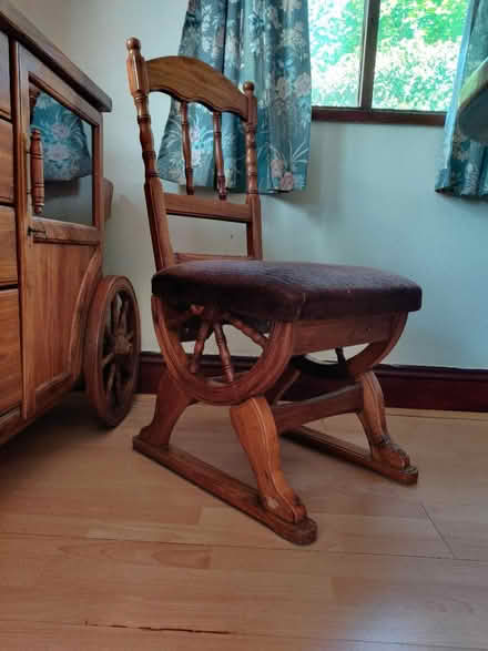 Photo of free Dining room table chairs and server (PE33) #3