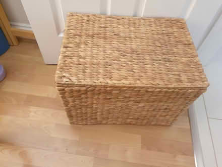 Photo of free JL Rattan Storage Box (Steeple Morden) #2