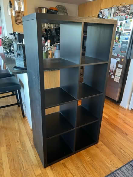 Photo of free Ikea KALLAX shelf unit BLACK (Meridian Hill park) #3