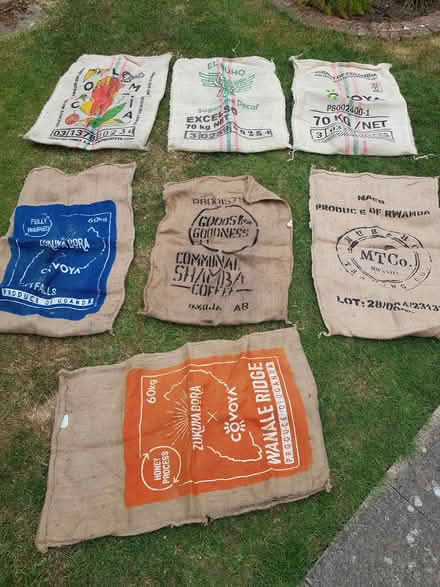 Photo of free Hessian/ Burlap/ Jute Coffee Sacks (North Abingdon, OX14) #1