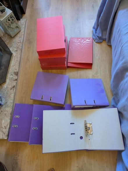Photo of free Selection of box files and lever arch files (Harborne B17) #1