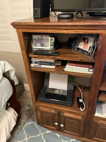 Photo of free TV console/ Computer Desk (Town and Country Tampa 33615) #1