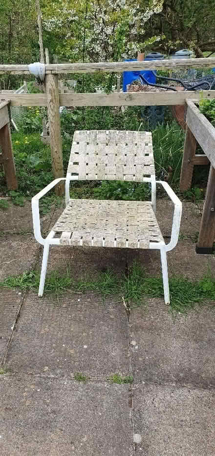 Photo of free x2 Supersized Garden Chairs (St Asaph LL17) #1