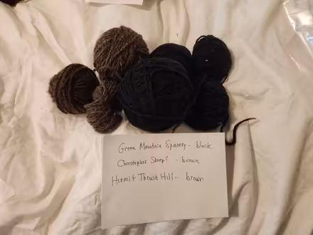 Photo of free Worsted wool yarn in autumn colors (Capitol Hill, DC) #4