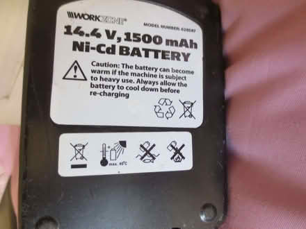 Photo of free Workzone 14.4v Battery and Charger for Drill (Forth ML11) #1
