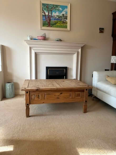 Photo of free Solid wood coffee table (Clonskeagh) #2