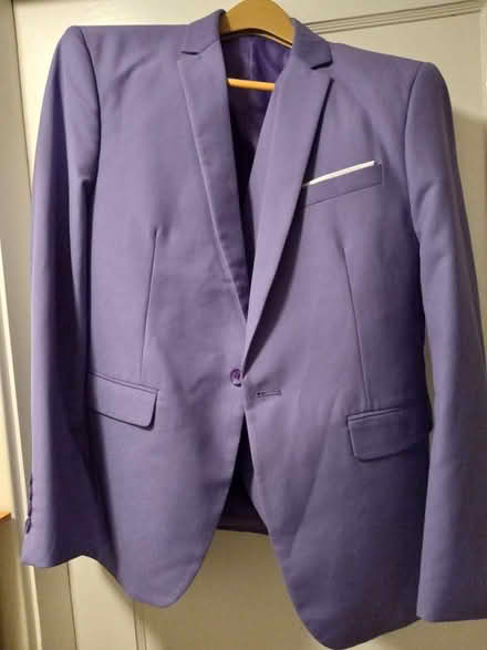 Photo of free Men's purple suit, size medium (Holden) #1