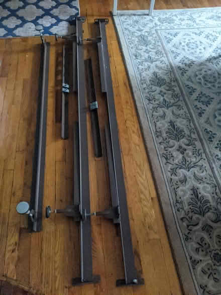Photo of free Full/Queen Heavy Duty Bed Frame (East Village) #1
