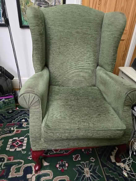 Photo of free Matching chair and sofa (Chapeltown S35) #2