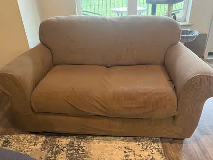 Photo of free Loveseat (Sheridan and 96th Ave) #1