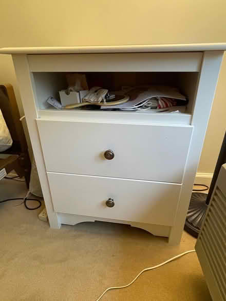 Photo of free Two Small White Bureaus (Midland Park NJ) #1