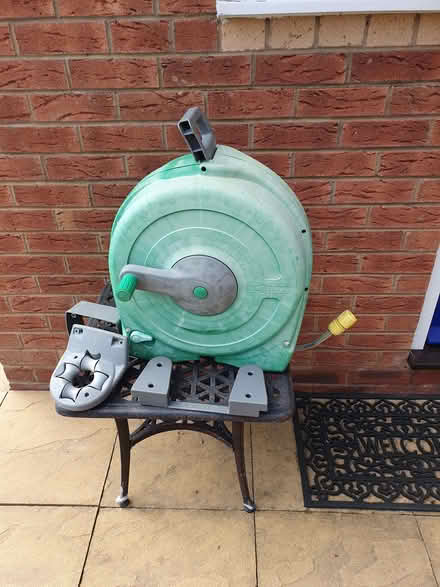 Photo of free Hozelock Wall Mounted Fast Reel with 40m hose (Lyppard Grange WR4) #1