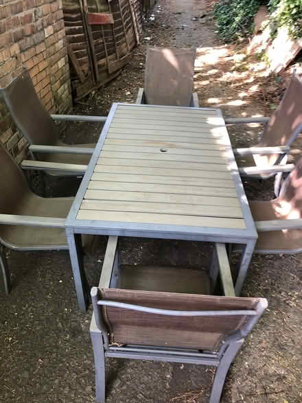 Photo of free Garden patio table and chairs (Walton L9) #4
