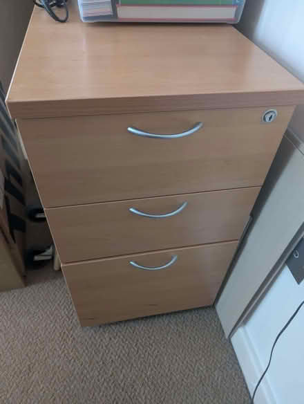 Photo of free Filling cabinet - no key (Romford RM1) #1