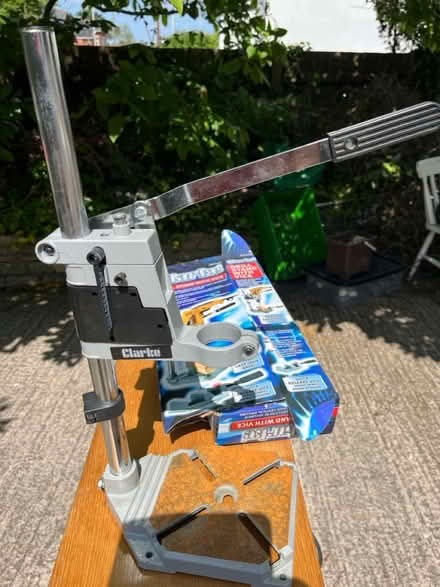 Photo of free Drill stand with vice (GL1 Gloucester) #2