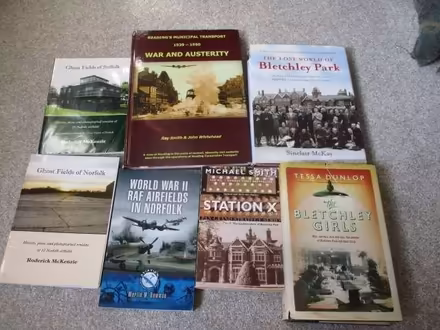 Photo of free Bletchley Park, old airfield and wartime books. (Innsworth GL3) #1