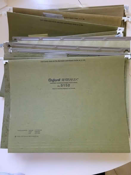 Photo of free 50 Hanging File Folders (Erin Mills) #1